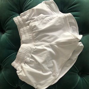 White athletic shorts